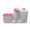 3-Piece Kitchen & Bathroom Organizer Set