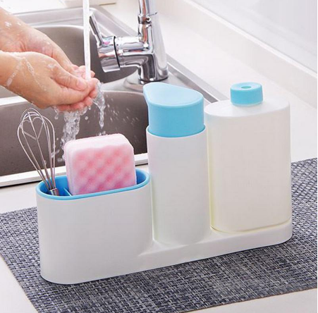 3-Piece Multi-Functional Kitchen and Bathroom Organizer Set