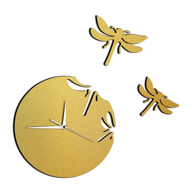 Modern Dragonfly Wall Clock