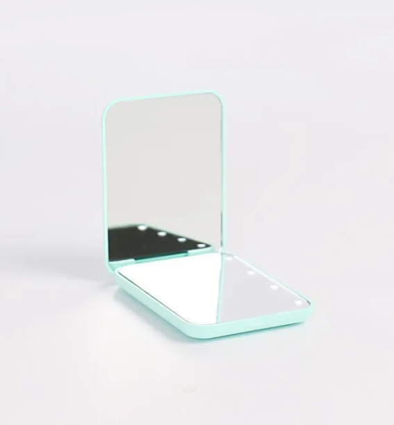 Glowing Foldable LED Makeup Mirror