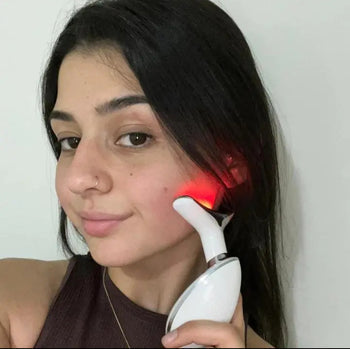 Beauty Device Facial Massager, 7 Color Wavy Acne Beauty Micro-current, skin firming for face and neck.
