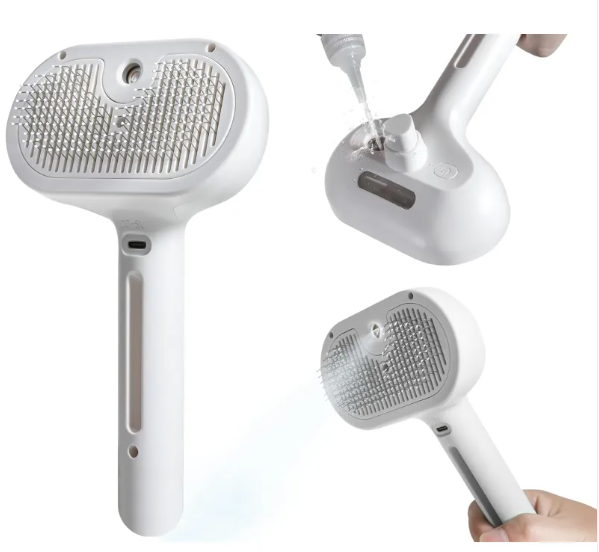 2-IN-1 Spray Grooming Brush For Cats & Dogs